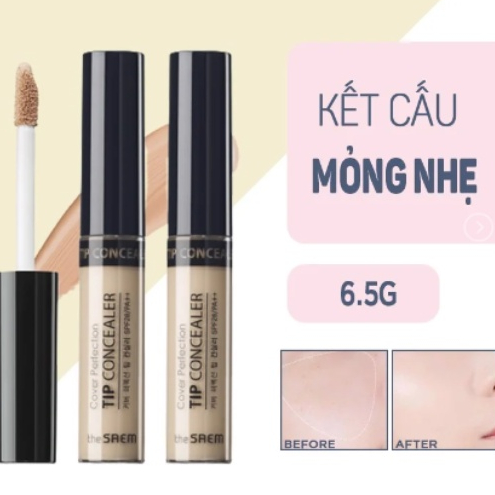 The Saem Kem Che Khuyết Điểm Cover Perfection Tip Concealer