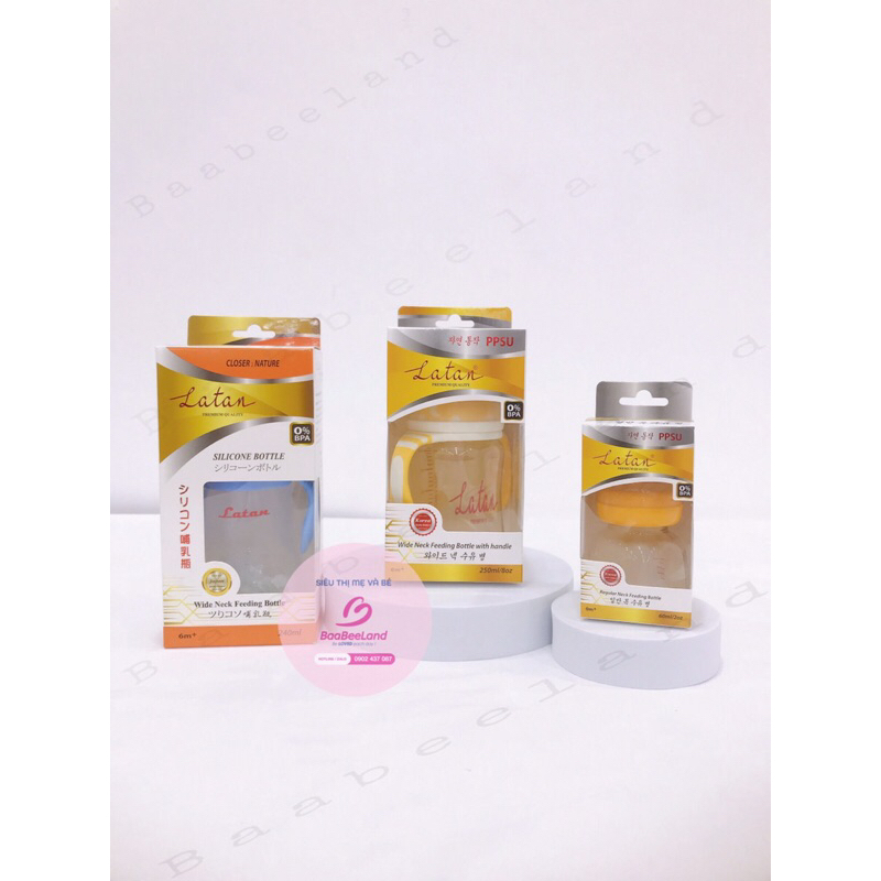 Bình sữa Latan chống sặc cho bé  - BAABEELAND