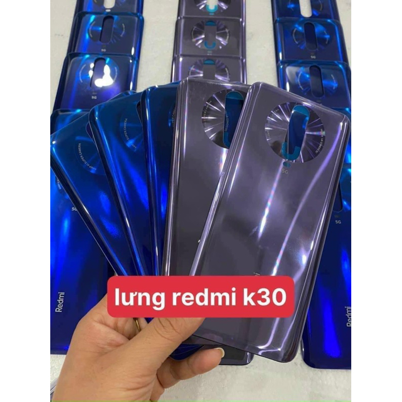 nắp lưng- mặt kính sau xiaomi redmi k30-5g zin