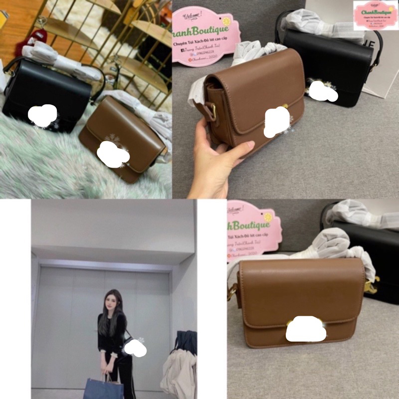 Túi Xách Đeo Chéo, Đeo Vai size 20cm. Thiết Kế Đơn Giản Thời Trang Vintage Hàn Quốc