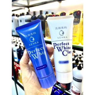 Sữa rửa mặt tạo bọt chiết xuất tơ tằm trắng Senka Perfect Whip 50g