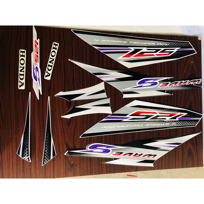 TEM WAVE S 125 - 2006 BẠC ĐEN CAMPUCHIA