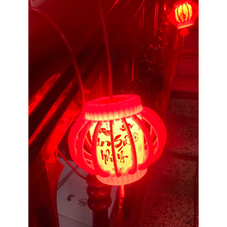 Bộ đèn led mành đèn lồng đỏ(6 lồng /bộ)