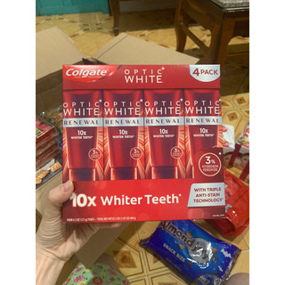 Kem đánh răng Colgate Optic White 121g của Mỹ