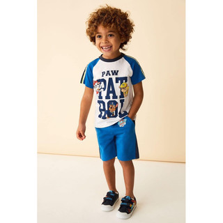 Bộ cotton cộc tay bé trai hm paw patrol 10-31kg
