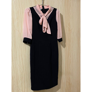 Đầm đen Lyno Brand & Citi Mode Brand dưới 47kg_ Size S