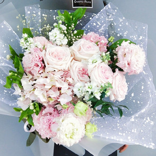 Lưới tuyết bó hoa trang trí