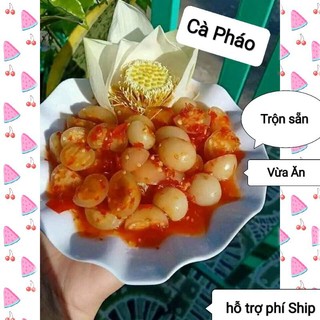 Cà pháo ngâm chua ngọt trộn sẵn tỏi ớt hộp 700g