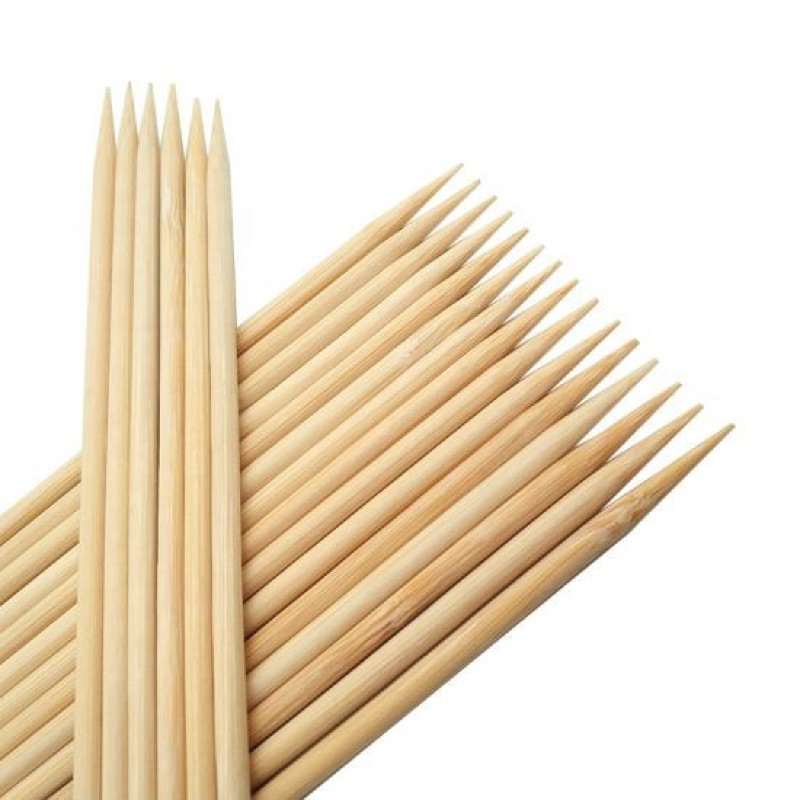 Túi 100gram que tre xiên thịt nướng, xúc xích dài 20cm