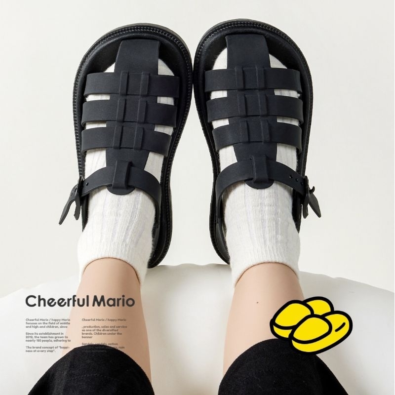 Giày cho bé sandal rọ Cheerful Mario QL-7711 trend 2023 trai gái 3-10 tuổi