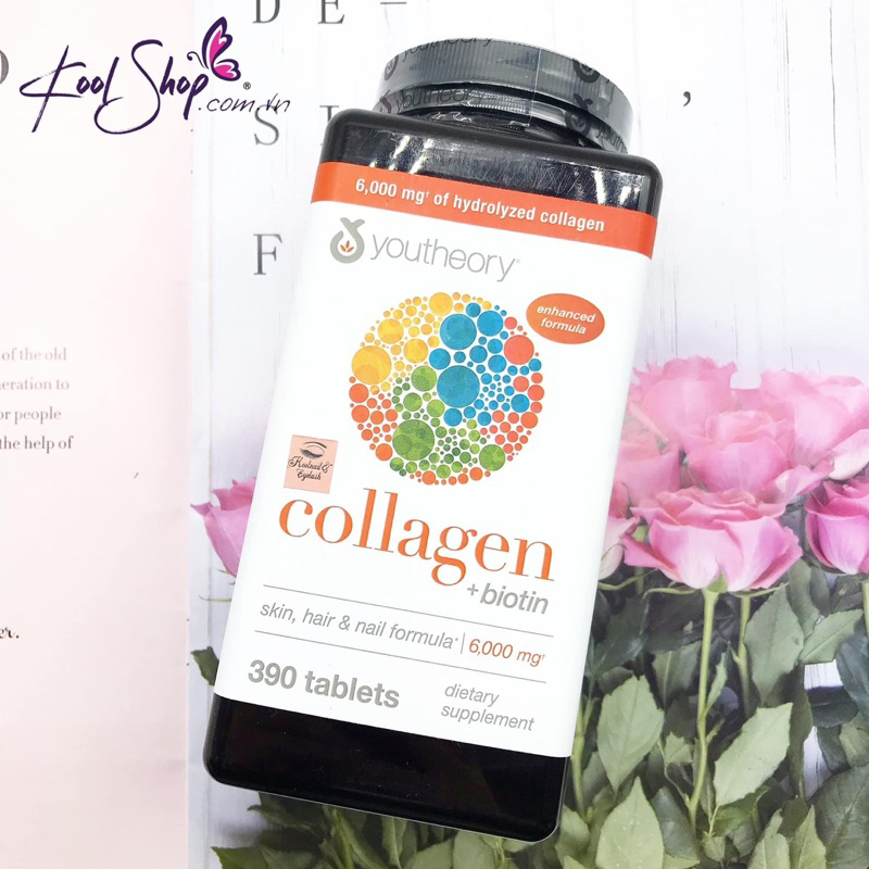 Viên Youtheory Collagen Youtheory Type 1 2 & 3