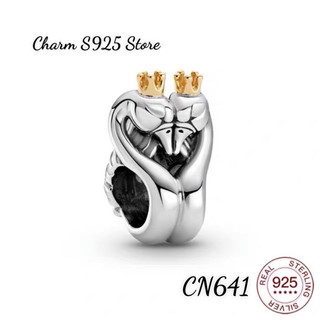 CHARM PAN ALE ĐÔI THIÊN NGA BẠC S925 THUẦN KHIẾT HÀNG CAO CẤP