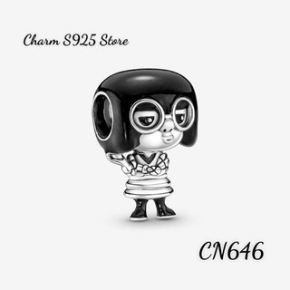 Charm pan ale disney pixar edna bạc s925 cao cấp