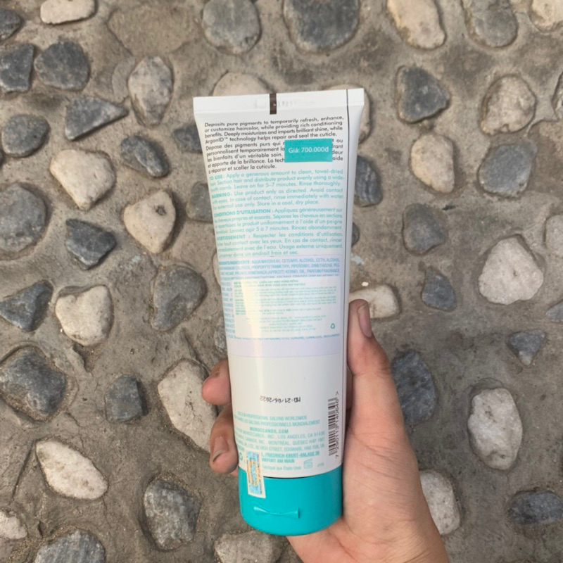 MẶT NẠ BỔ SUNG SẮC TỐ MÀU HÔNG VÀNG GOLD ROSE VÀ NHUỘM MÀU BÁN VĨNH CỮU CHO TÓC MOROCCCANOIL COLOR DEPOSITING MASK 200ML