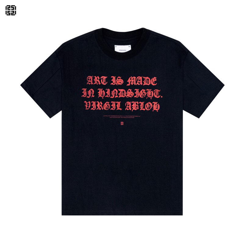 ÁO THUN REMINDER “ BASIC 1 “ MÀU ĐEN SẢN PHẨM CHÍNH HÃNG