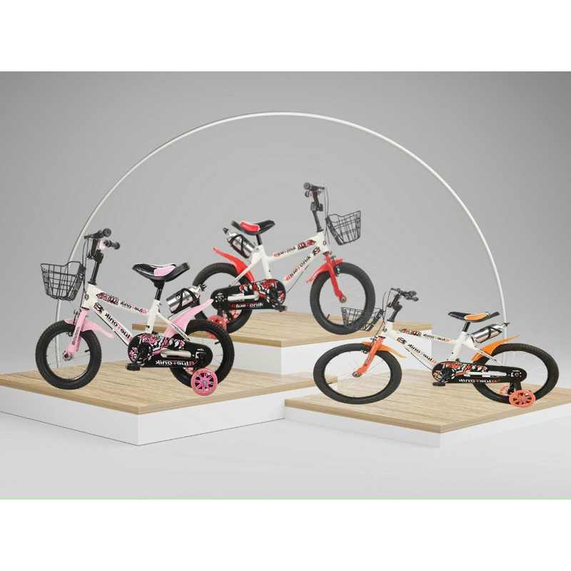 XE ĐẠP TRẺ EM 12inch/14inch cho bé xe khung thép 9Baby