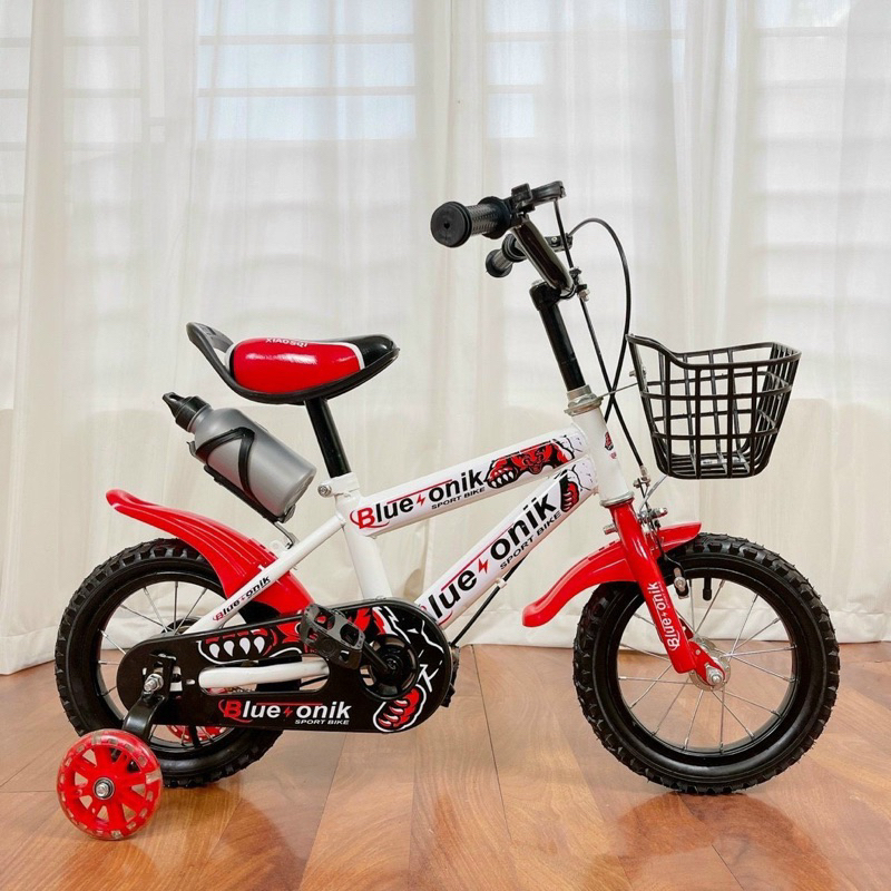 XE ĐẠP TRẺ EM 12inch/14inch cho bé xe khung thép 9Baby