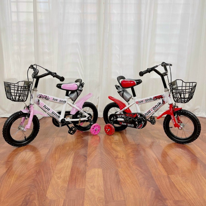 XE ĐẠP TRẺ EM 12inch/14inch cho bé xe khung thép 9Baby