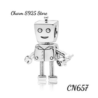 CHARM PAN ALE ROBOT BOY BẠC S925 THUẦN KHIẾT HÀNG CAO CẤP