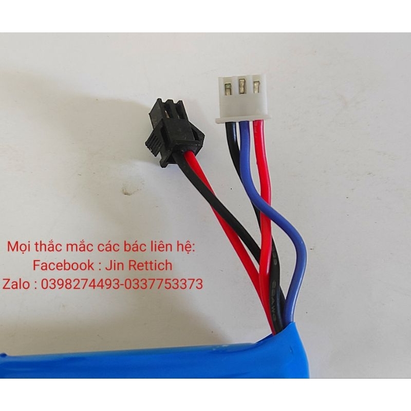 Pin 14500 500mah 2S 7.4V LiOn, Pin chuyên dụng cho RC