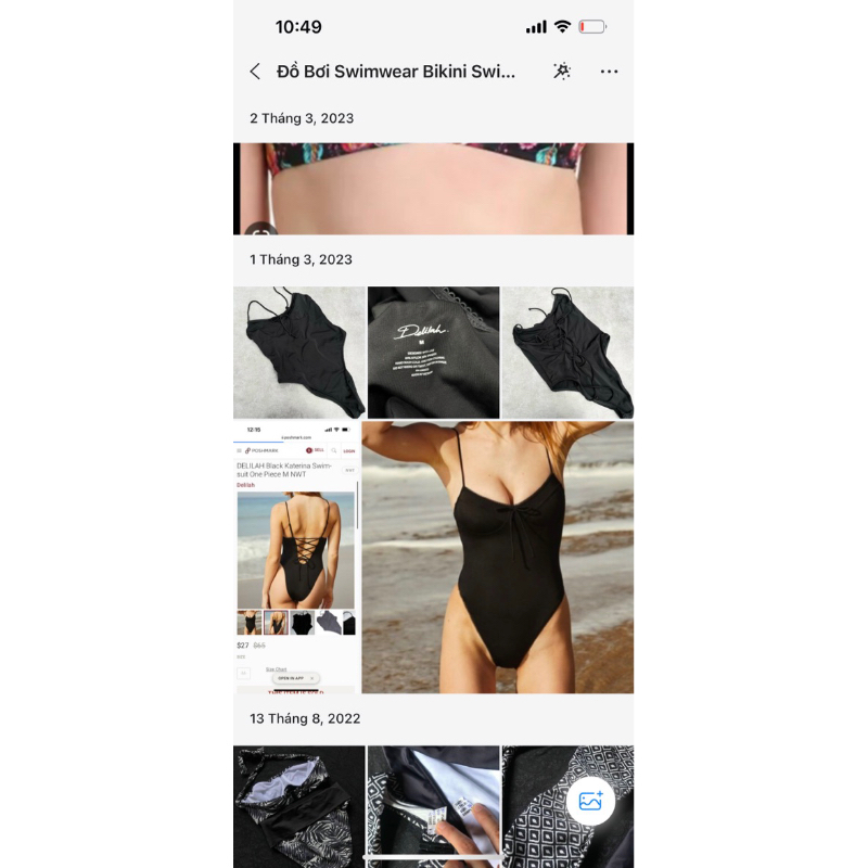 Áo bơi Bikini swimsuit 1 mảnh hàng made in vietnam bao chuẩn