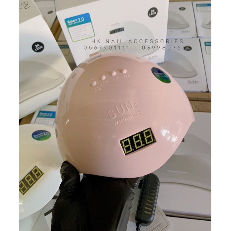 Máy hơ sun 5 chữ nổi tem xanh HK NAIL ACCESSORIES chính hãng