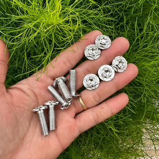 Ốc đĩa salaya cnc 6 cạnh inox 304 giá 1 con