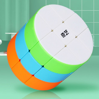 Rubik Cylinder Cube Biến Thể 3x3 QiYi Cylinder Hình Trụ Tròn giá rẻ xoay mượt