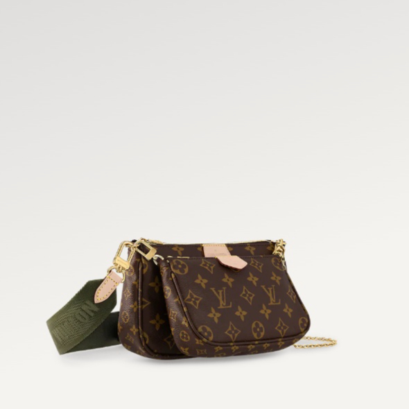 💥Louis Vuitton / MULTI POCHETTE ACCESSORIES Túi xách/Hàng chính hãng 100%