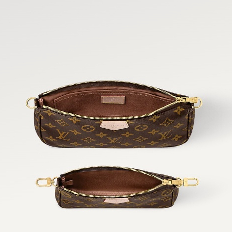 💥Louis Vuitton / MULTI POCHETTE ACCESSORIES Túi xách/Hàng chính hãng 100%