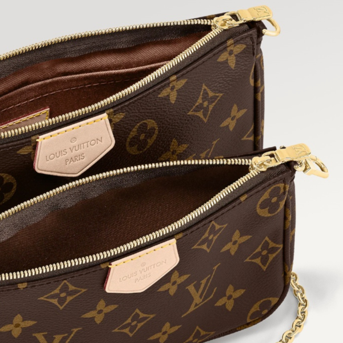 💥Louis Vuitton / MULTI POCHETTE ACCESSORIES Túi xách/Hàng chính hãng 100%