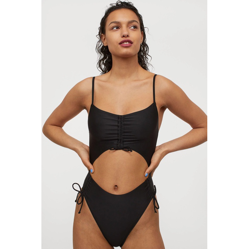 [Xuất Xịn] 1 Mảnh Bikini Áo Tắm Liền Thân Cutout Táo Bạo Sexy H&M S US | SOHM058