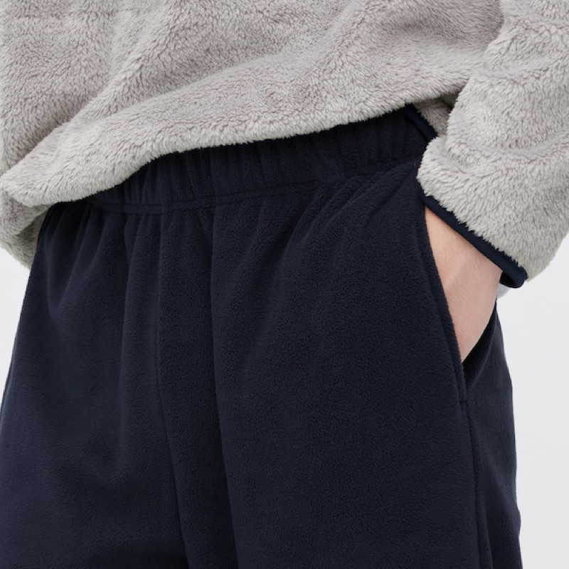 Bộ nỉ lông Nam Uni qlo size S