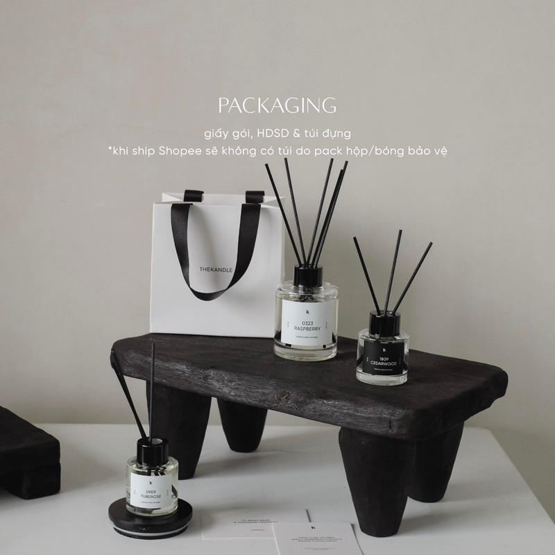 DIFFUSER | Khuếch tán Dầu thơm Hương nước hoa THEKANDLE