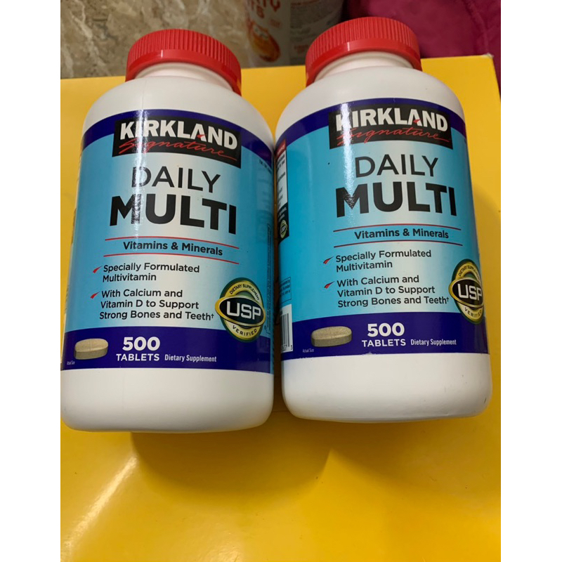 Vitamin tổng hợp hằng ngày KIRKLAND MỸ 500viên /2025