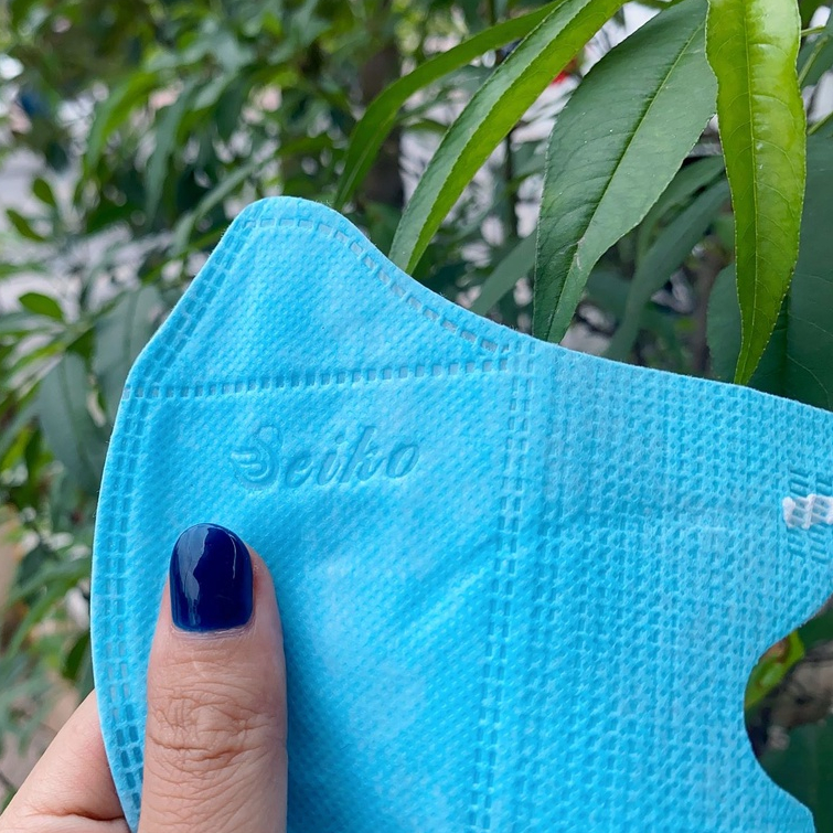 Khẩu Trang 5D SEIKO Kháng Khuẩn, Ngừa Bụi - Khẩu Trang Y Tế Thiết Kế Ôm Sát, Dễ Thở, Không Lem Son