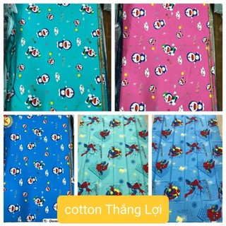 VẢI COTTON THẮNG LỢI 100% KHỔ 1M6. CHUYÊN DÙNG MAY DRAP _ ÁO GỐI