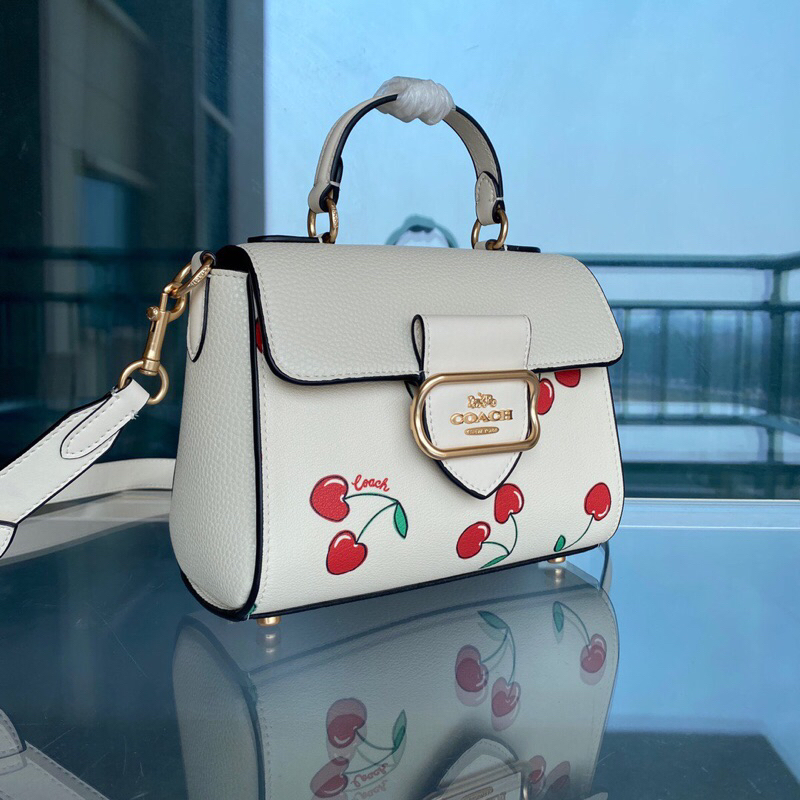 Túi Coach hoạ tiết cherry