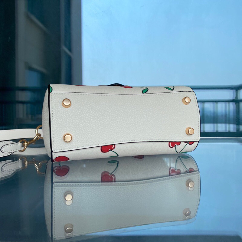 Túi Coach hoạ tiết cherry