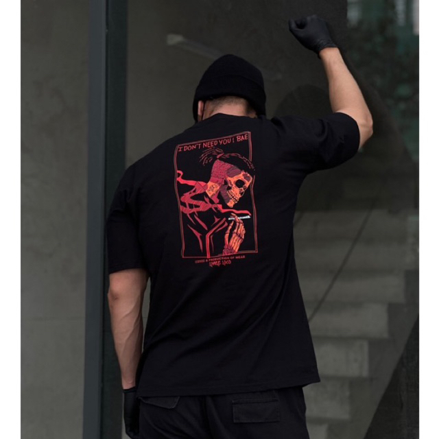 Áo thun form rộng nam/ nữ Little Loco