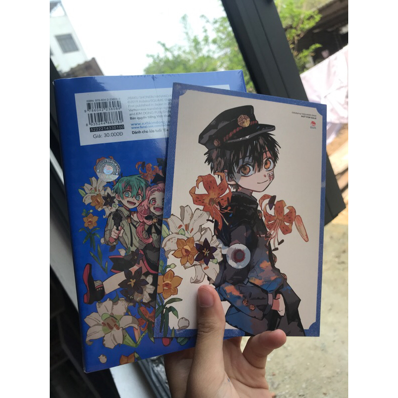 Cậu ma nhà xí Hanako_tập 0 seal+postcard