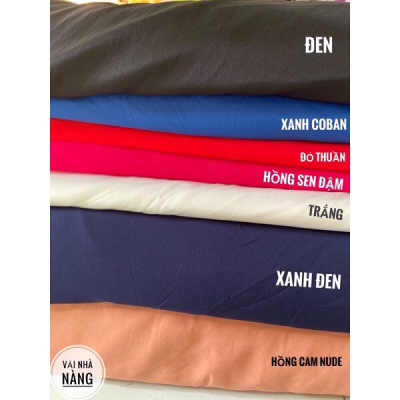 Vải Lụa Lót Habutai 18k/m