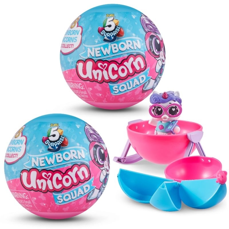 Đồ Chơi Trứng Unicorn Zuru 5 Surprise Unicorn Squad Series 4 Newborn Unicorn