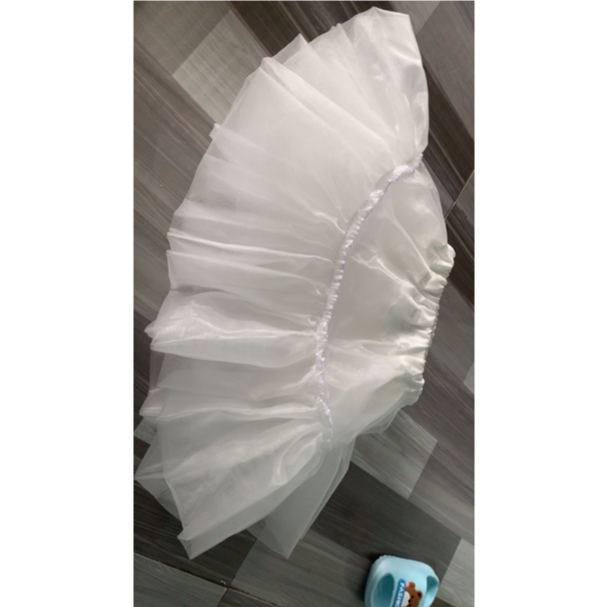Tùng phồng cỡ ngắn 25cm-40cm cho Lolita/ cosplay/ jk/ váy thường màu trắng, đen, hồng, xanh dáng xòe ba lê theo yêu cầu