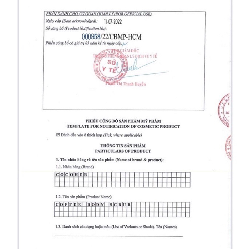 TẨY TẾ BÀO CHẾT TRẮNG DA CÀ PHÊ HỮU CƠ COCOHER - HŨ 500gr