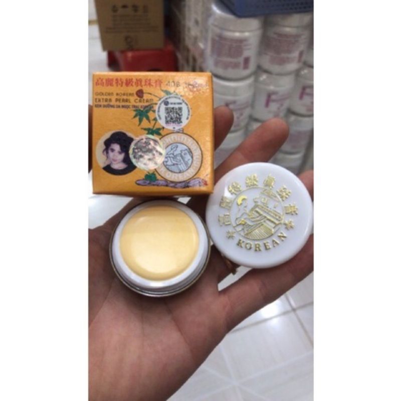 Lố 12 hủ kem sâm vàng dưỡng trắng da mặt