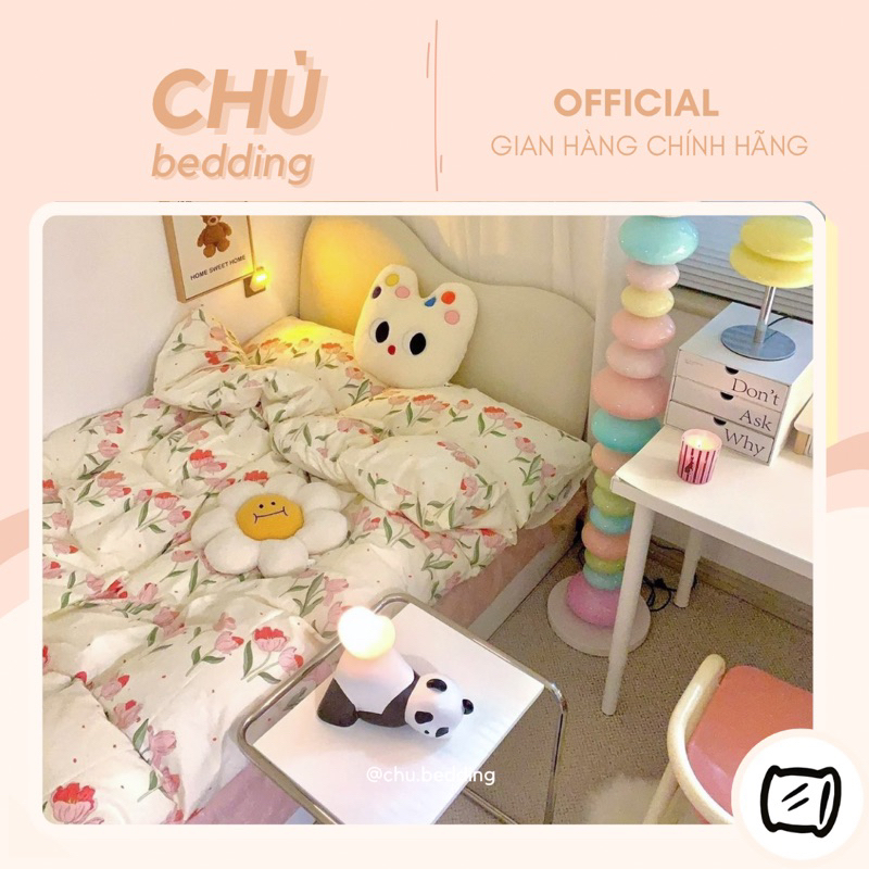 ✨BST COTTON 100% HOA NHÍ CỔ ĐIỂN MỚI NHẤT 2022-CHÙ BEDDING
