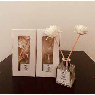 Nước hoa thơm phòng /Tinh dầu khuếch tán handmade hương lavender tặng kèm hoa que gỗ