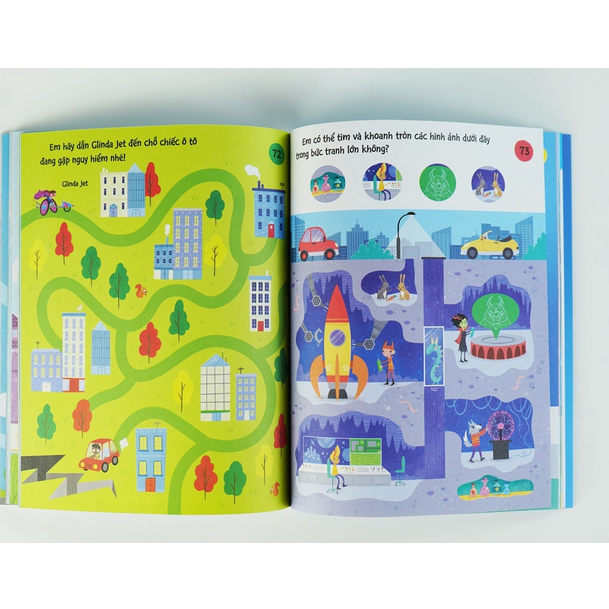 Sách thiếu nhi - 90++ trò chơi phát triển chỉ số IQ cho bé (Combo 2 cuốn)