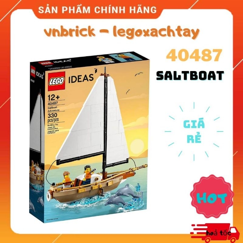 LEGO IDEAS 40487 Cuộc Phưu Lưu Trên Thuyền Buồm